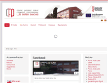 Tablet Screenshot of fpalzira.es